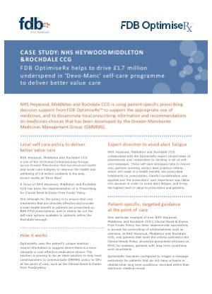 Case study: NHS Heywood, Middleton and Rochdale CCG
