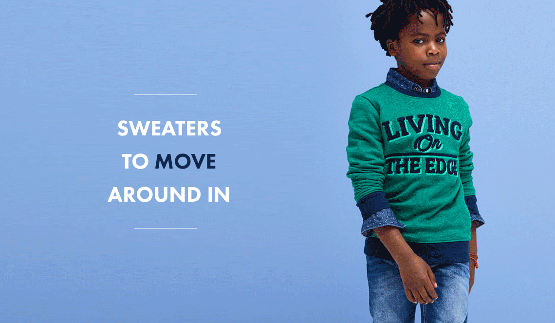 Sweaters to move around in