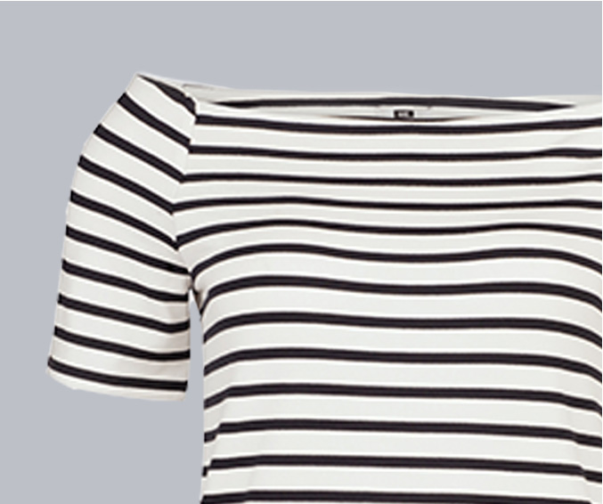 The stripes T-shirt