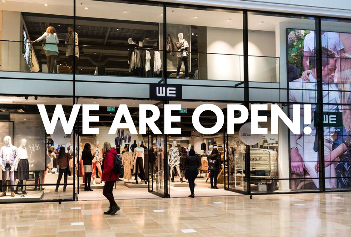 We are open!