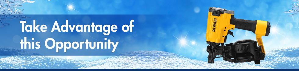 December-only deals from DeWalt!