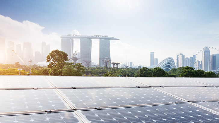 One of the world’s largest floating solar farms opens in Singapore