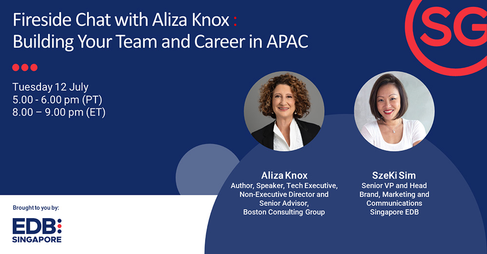 Building your team and career in APAC (13 July 2022)