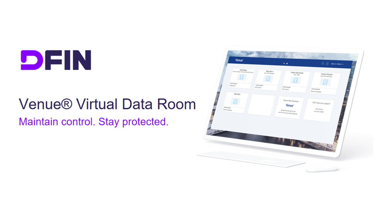 Venue® | Virtual Data Room | Data Room Platform | DFIN