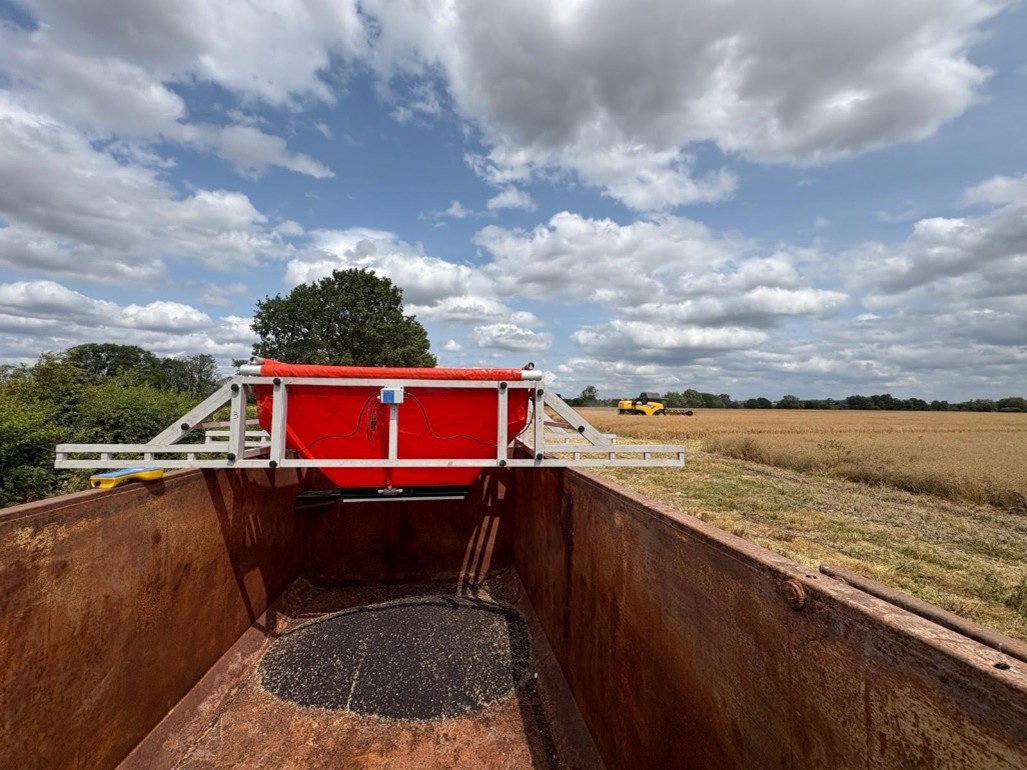 A Bag Weigher used for WOSR PACTS trials