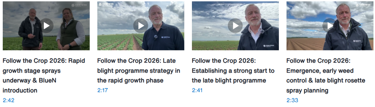 Follow the Crop videos