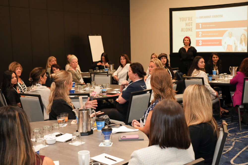 Woman breakfast at Strategic Marketing 2026 Reuters Event