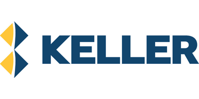 Keller corporate logo on a logo grid. They are sponsoring the Reuters Events SMR 2026 conference.