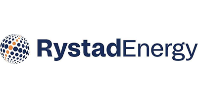 Rystad Energy corporate logo. Sponsoring the Reuters Events SMR 2026 conference.