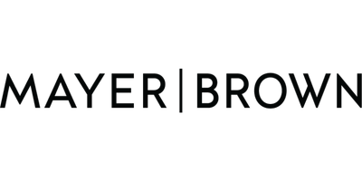 Mayer Brown corporate logo on a logo grid. They are sponsoring the Reuters Events SMR 2026 conference.