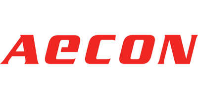 Aecon corporate logo on a logo grid. They are sponsoring the Reuters Events SMR 2026 conference.