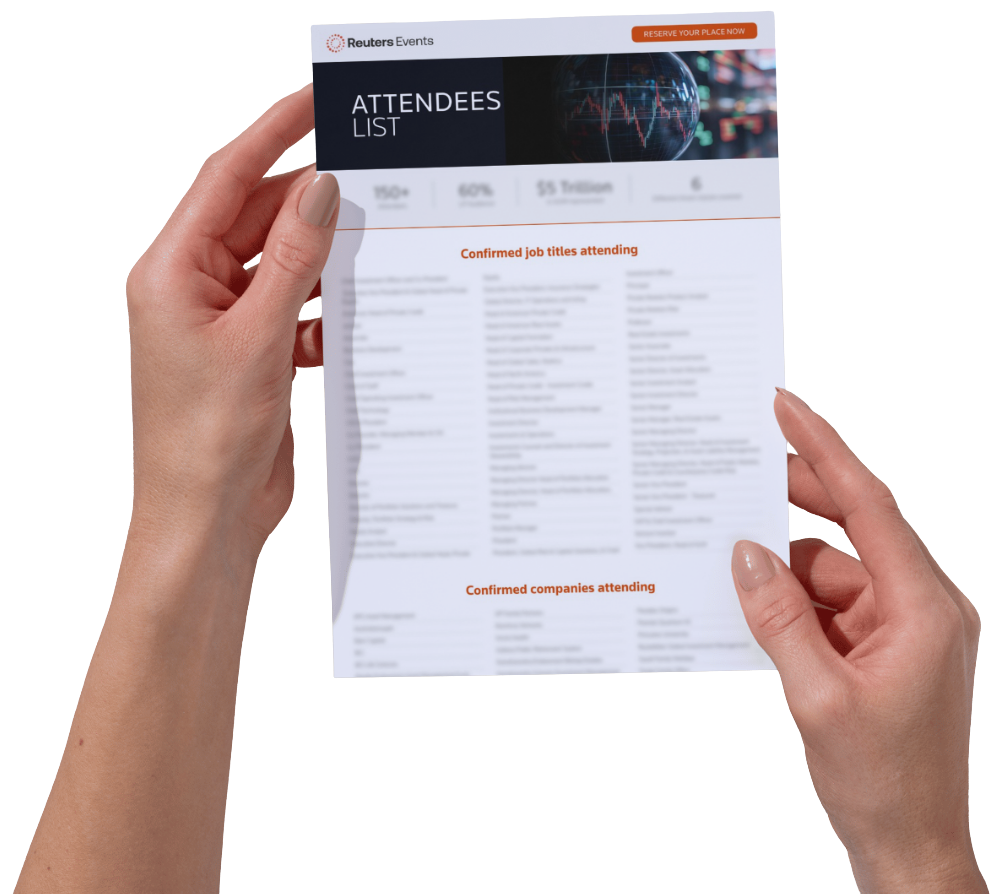 Attendees list mockup