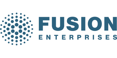Fusion Enterprises corporate logo on a logo grid. They are sponsoring the Reuters Events SMR 2026 conference.