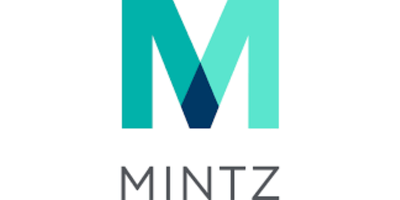 Mintz corporate logo on a logo grid. They are sponsoring the Reuters Events SMR 2026 conference.