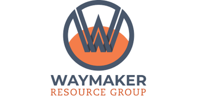 Waymaker Resource Group corporate logo on a logo grid. They are sponsoring the Reuters Events SMR 2026 conference.