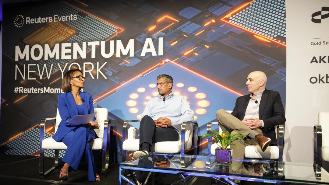 Momentum AI New York On stage interview