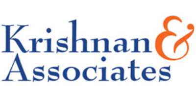 Krishnan-Associates for Business Trade corporate logo. Sponsoring the Reuters Events SMR 2026 conference.