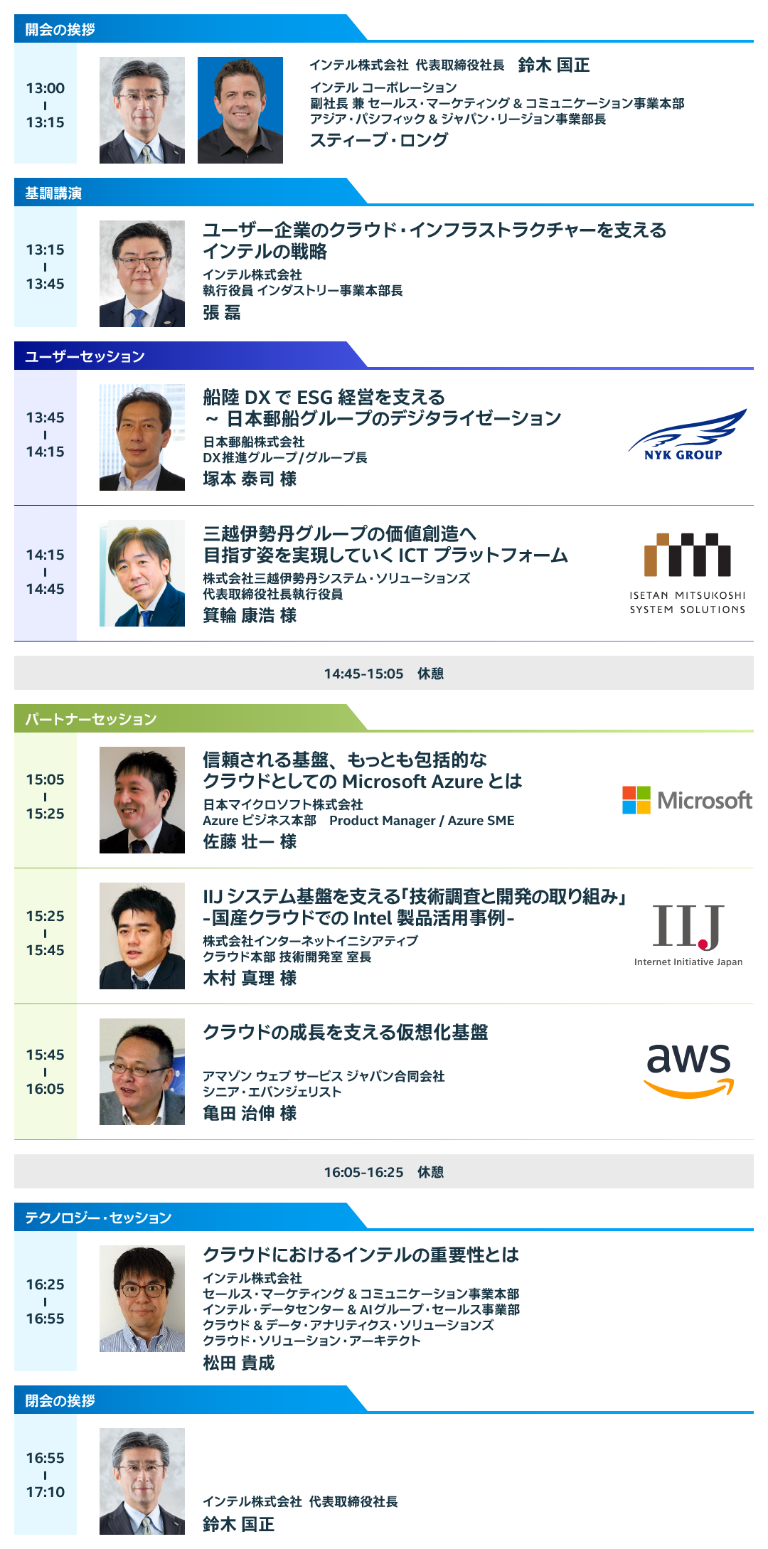 アジェンダ アジェンダ