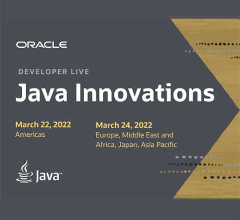 Oracle Developer Live — Java Innovations