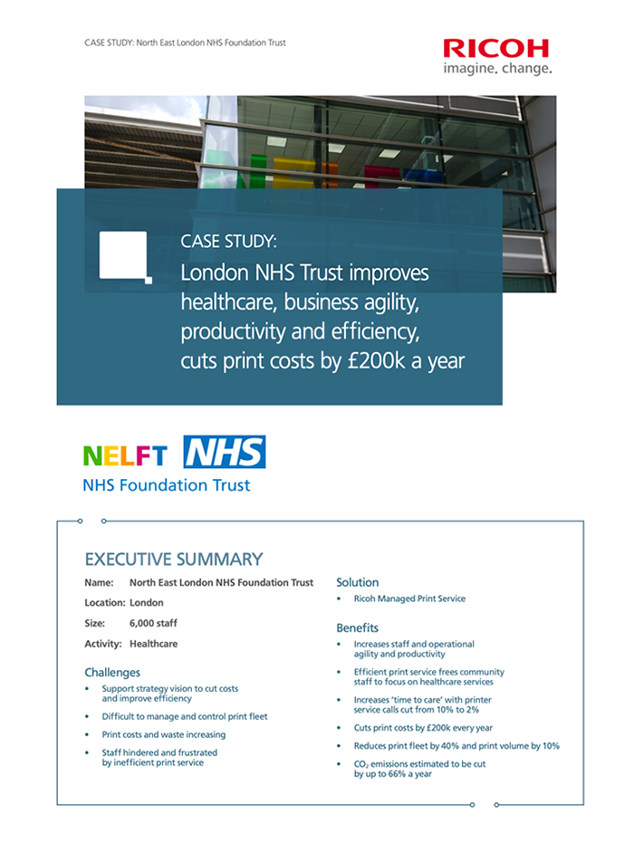 NHS Foundation Trust Case Study