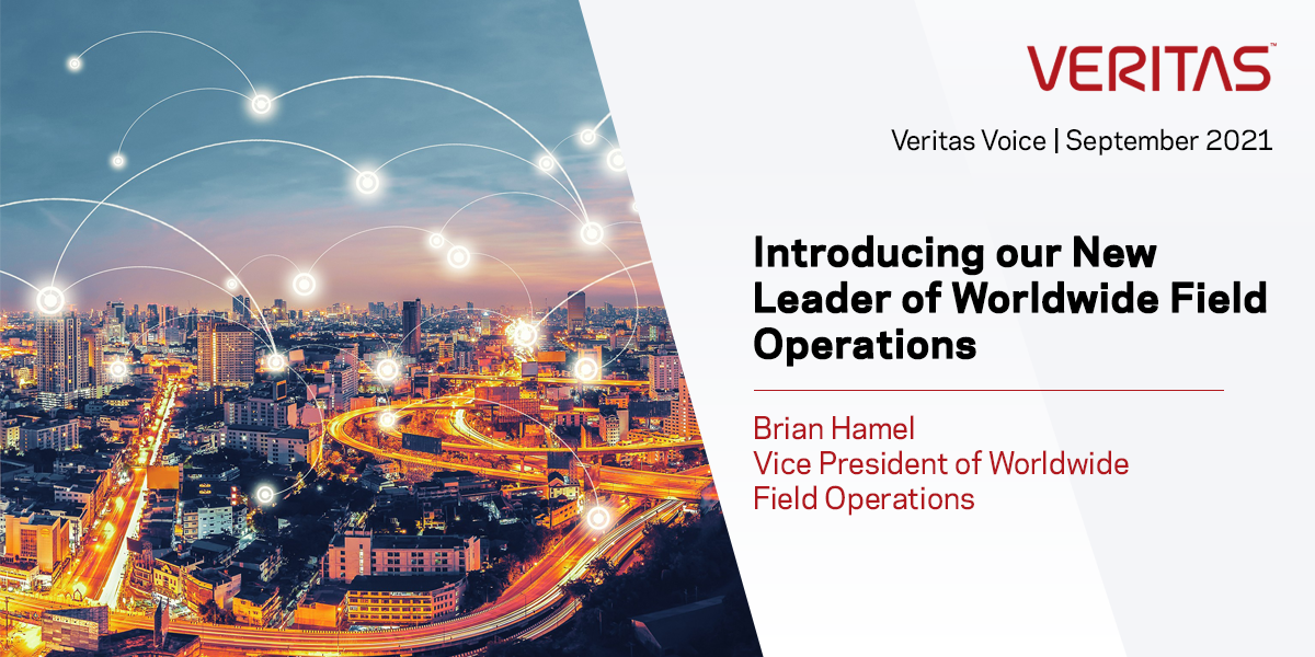 Introducing our new Leader of Worldwide Field Operations