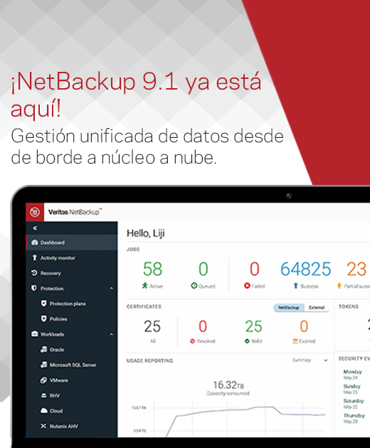 Presentando NetBackup 9.1